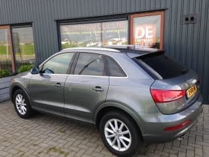 Audi Q3 blindering ramen