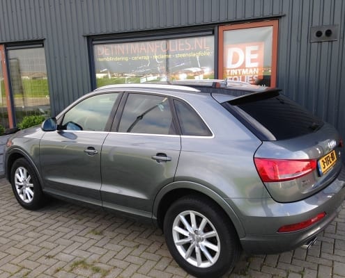 Audi Q3 blindering ramen