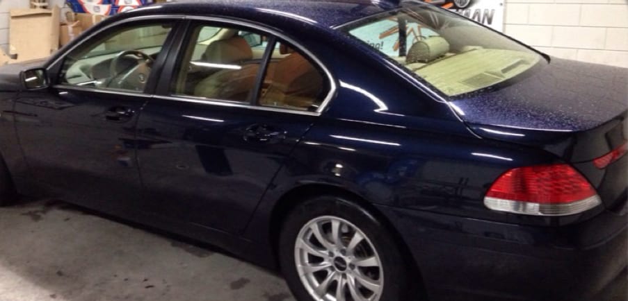 BMW 7-serie blindring ramen 01