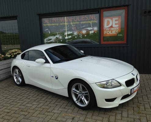 BMW Z4 coupé blindering ramen 02