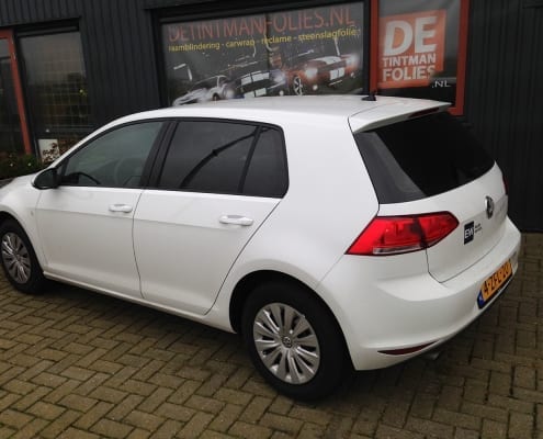 Mercedes A wit blindering ramen