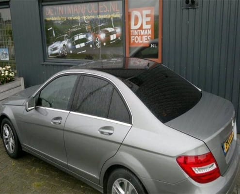 Mercedes c-klasse blindering ramen