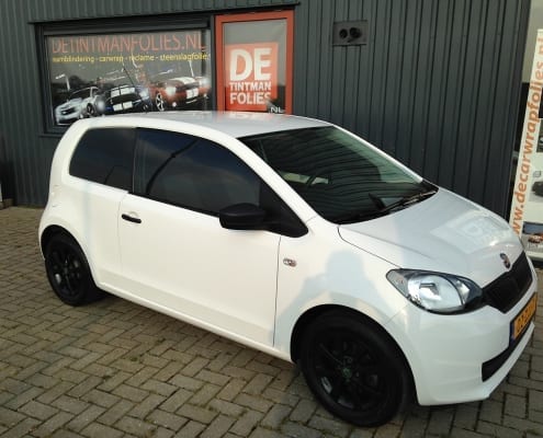 Skoda Citigo wit blindering ramen 02