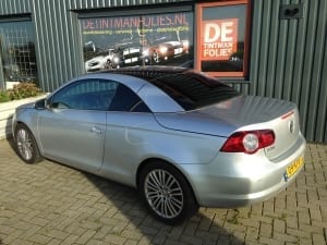 Volkswagen EOS zilver blindering ramen