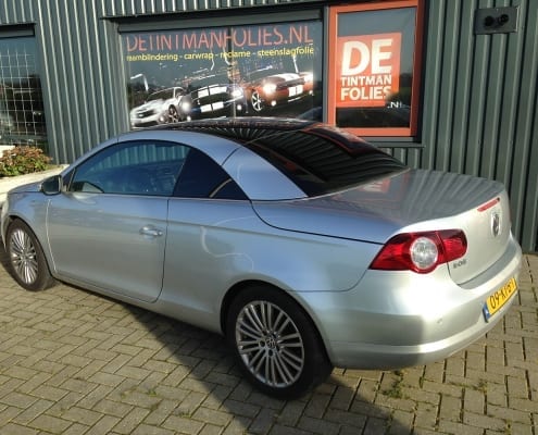 Volkswagen EOS zilver blindering ramen