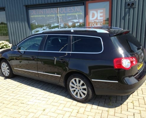 Volkswagen Passat zwart blindering ramen