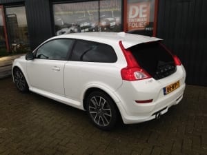 Volvo C30 wit blindering ramen voor 02