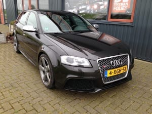 Audi RS3 Glans Zwart Avery Gloss Black Metallic-5