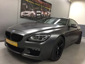 BMW 6 Coupe Wrap zijdeglans grijs 1080-S261 Satin Dark Grey-4