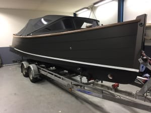 Boot Sloep wrap 1080-m211 Matte Charcoal Metallic-7