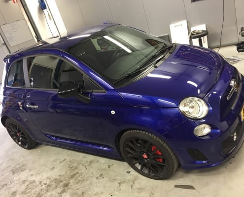 Fiat 500 blinderen ramen