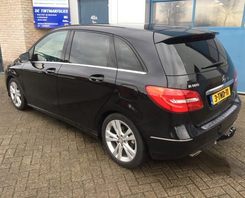 Mercedes B blinderen ramen