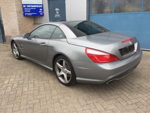 Mercedes SL blinderen ramen-1