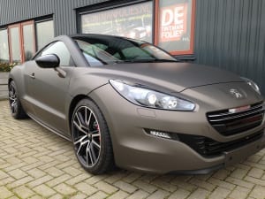 Peugeot RCZ mat grijs 1080-m211 Matte Charcaol Metallic-7