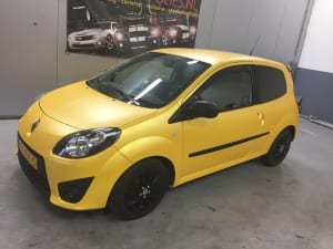 Renault Twingo Mat Geel Matt Sunflower Metallic-1