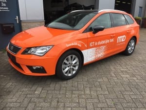 Seat Leon Wrap NM2D Glans Oranje Avery Gloss Orange-16