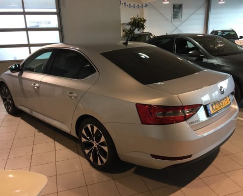 Skoda Superb blinderen ramen