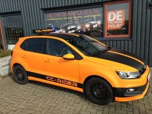 VW Polo Mat Oranje 1080-M54-4