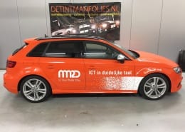 De Tintman Folies kolom-reclame